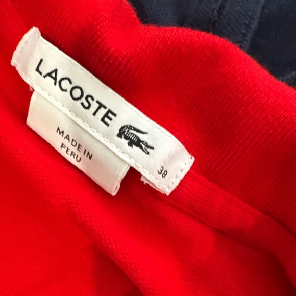 Lacoste Polo Shirt Set - Red, Navy, Teal, Black - Picture 2 of 5